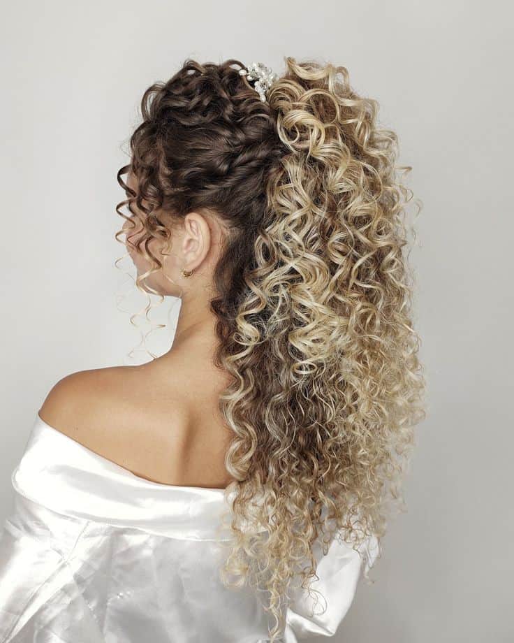 como definir cachos para penteado