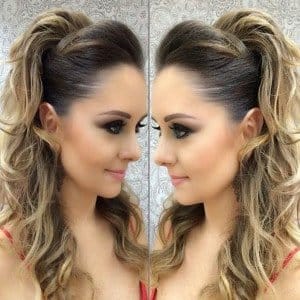 penteados para cabelos médios para casamento