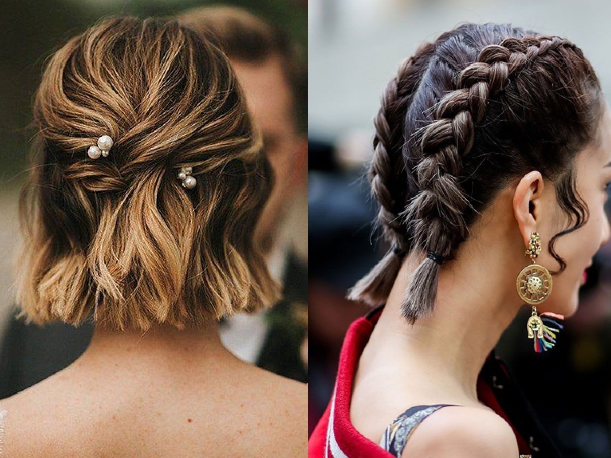 penteados para eventos cabelo curto