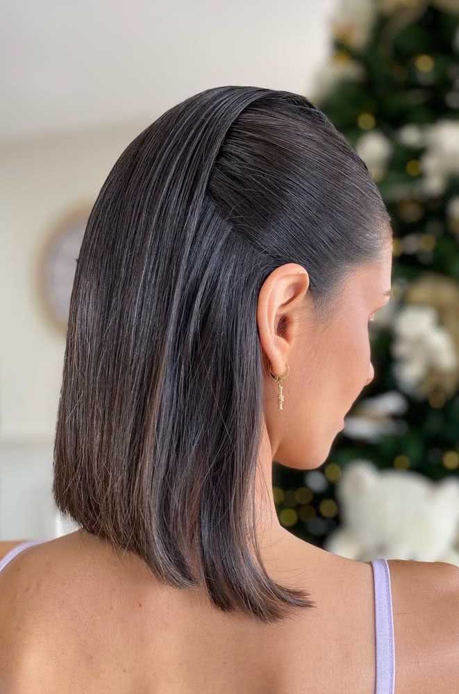 penteados com coque cabelo curto