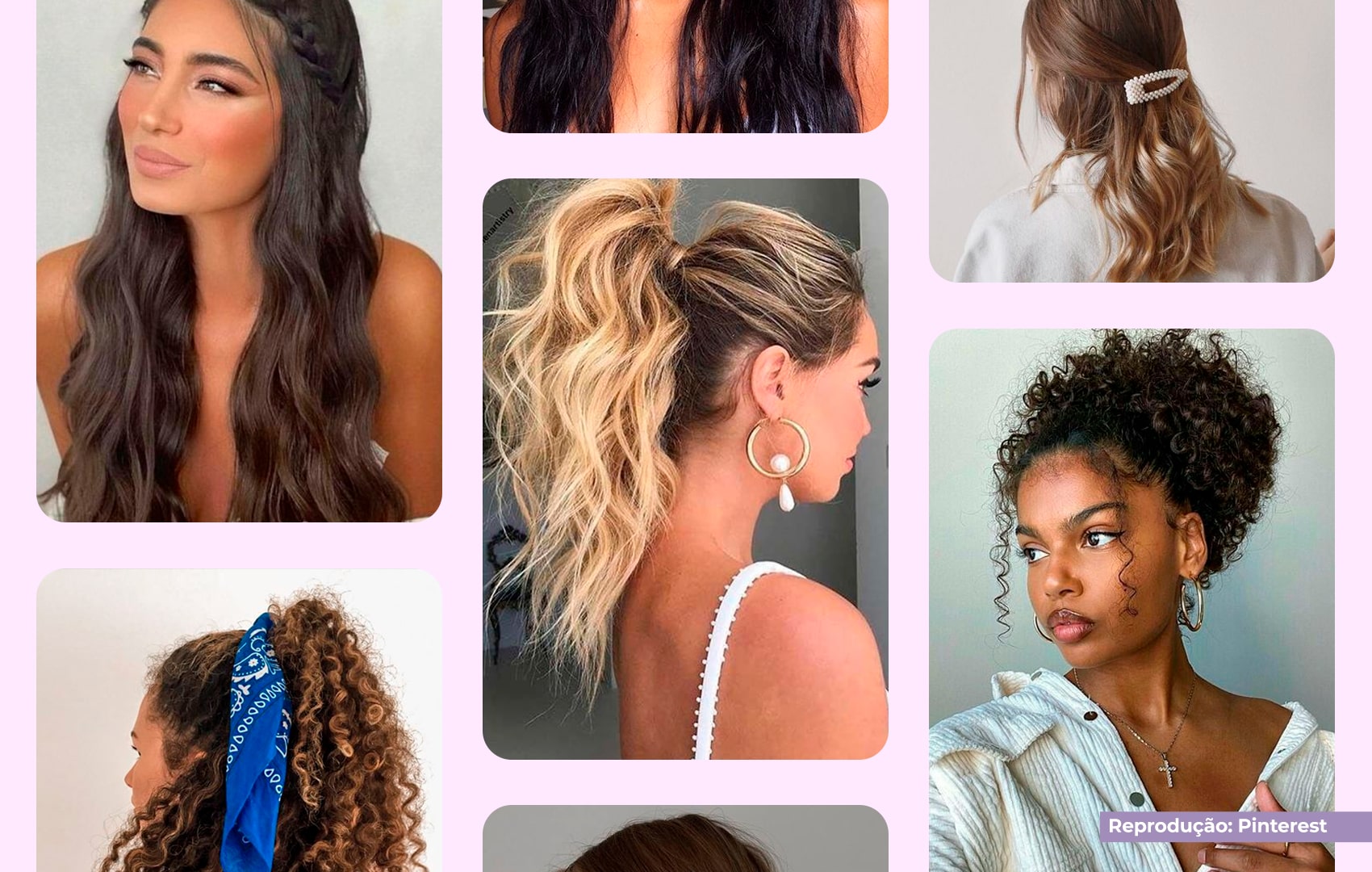 penteados simples para o dia a dia cabelo curto