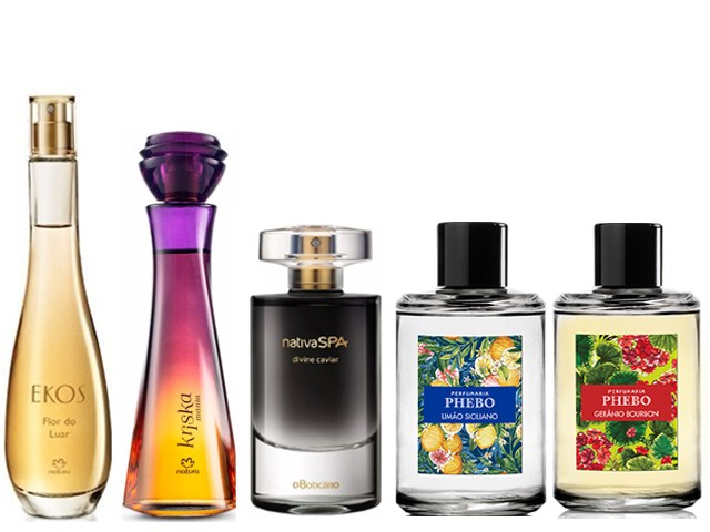 Perfumes femininos com cheiro de rica