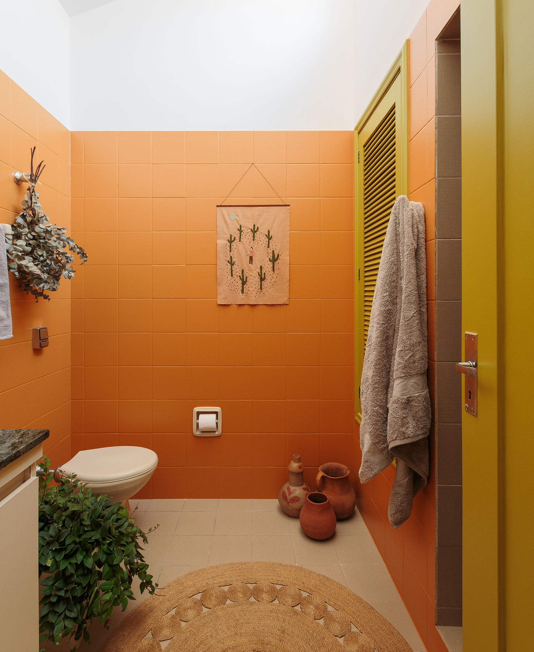 pintar azulejo de banheiro funciona