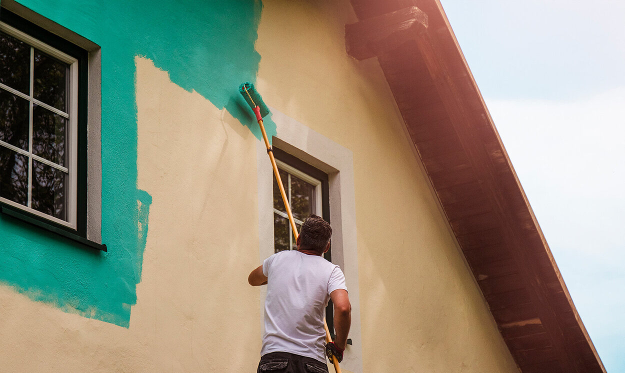 preparação de muro para pintura