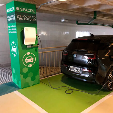 onde encontrar carregador carro elétrico Brasil