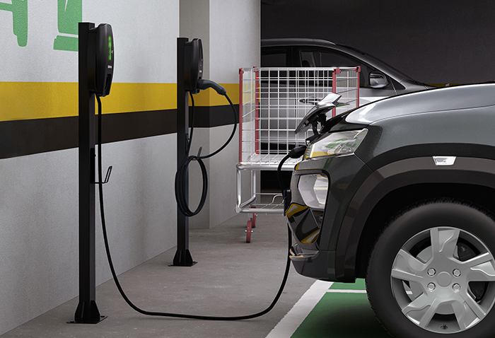 pontos de recarga para carros elétricos