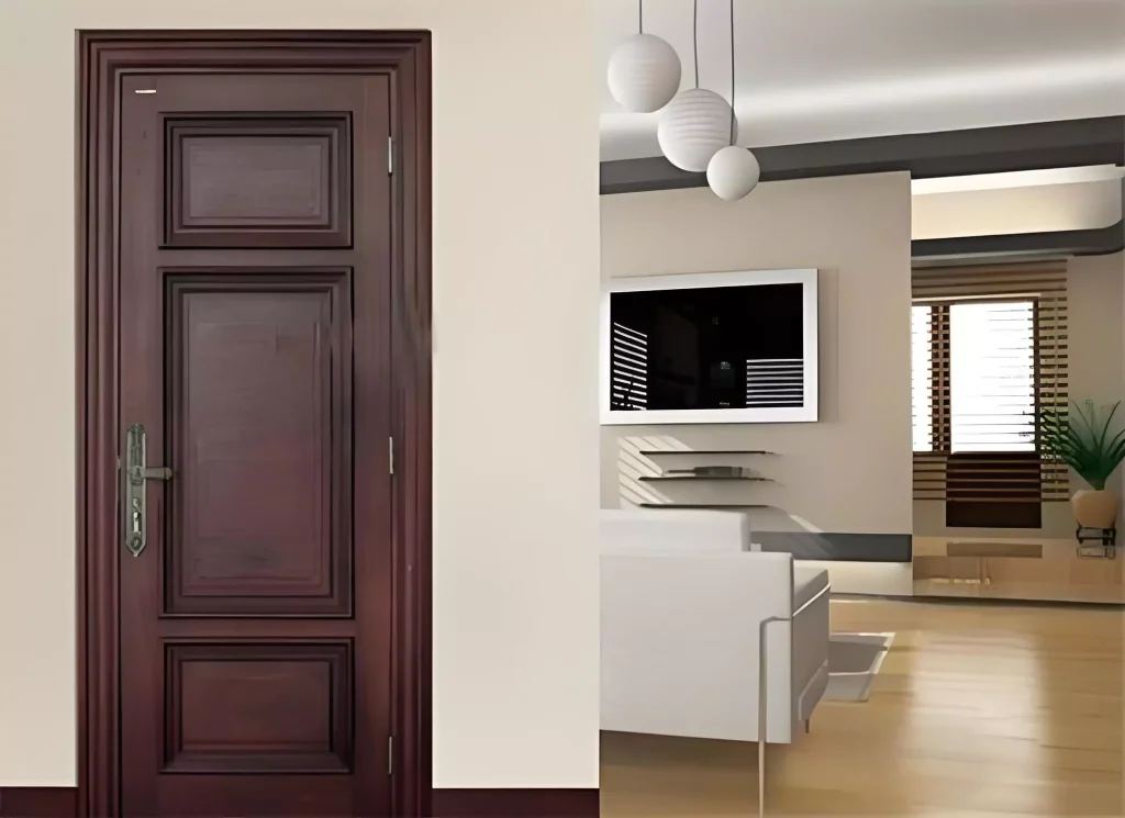 Diferença entre lixar e planar uma porta inchada