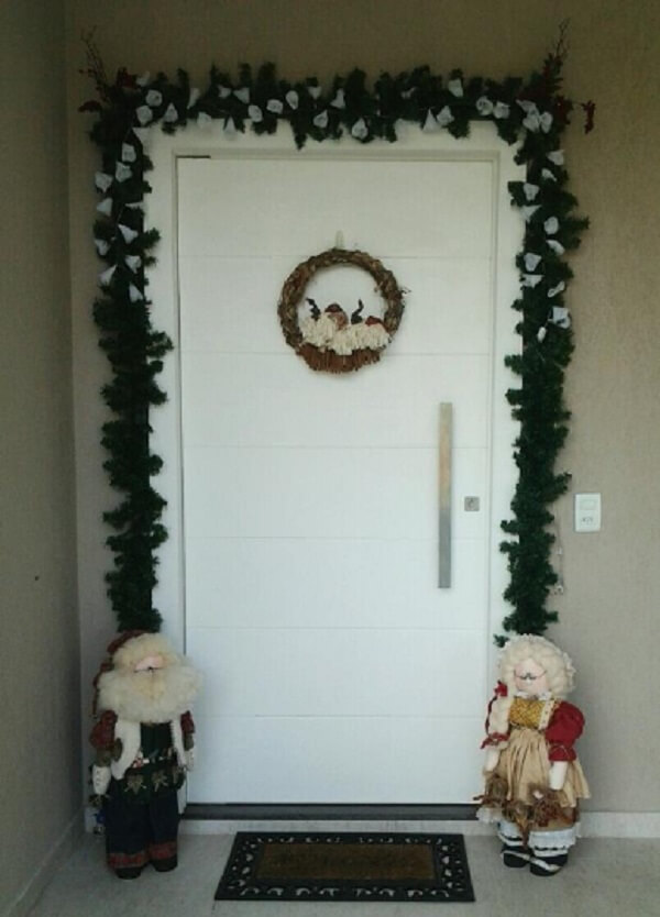 erros comuns ao decorar porta de natal