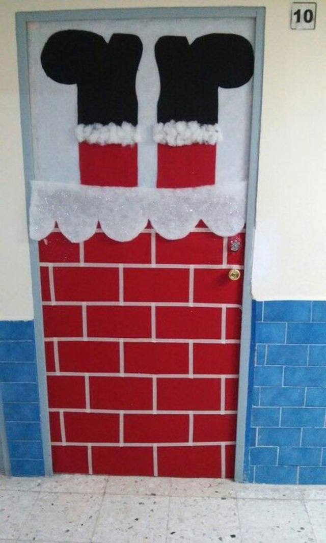 quanto custa decorar a porta de natal