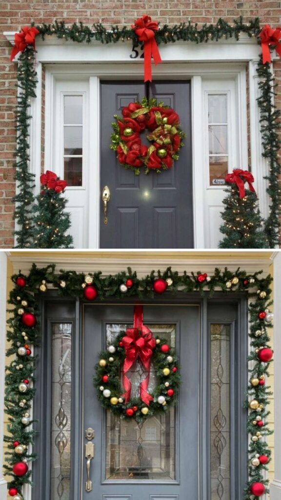erros comuns ao decorar porta de natal