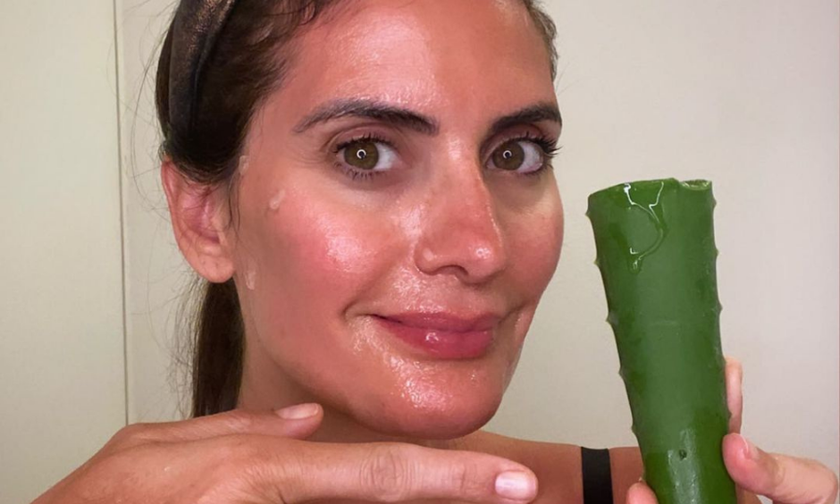 posso usar babosa no rosto todos os dias