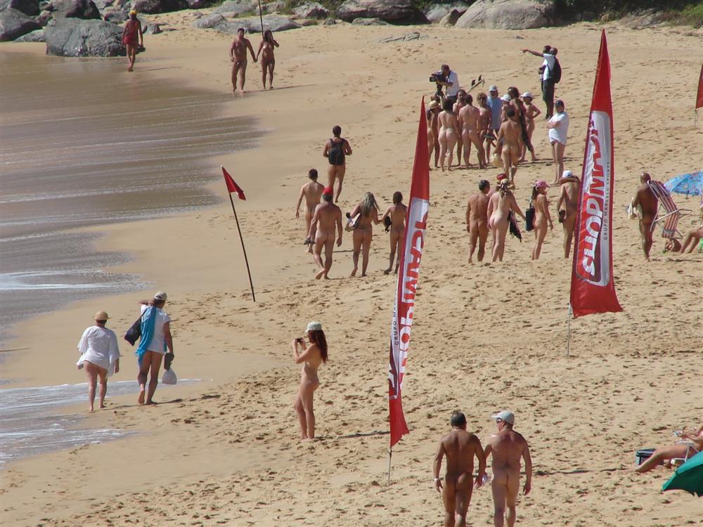 praia de nudismo