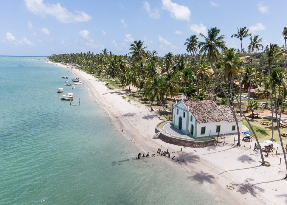 cenários de cartão postal praias 2026