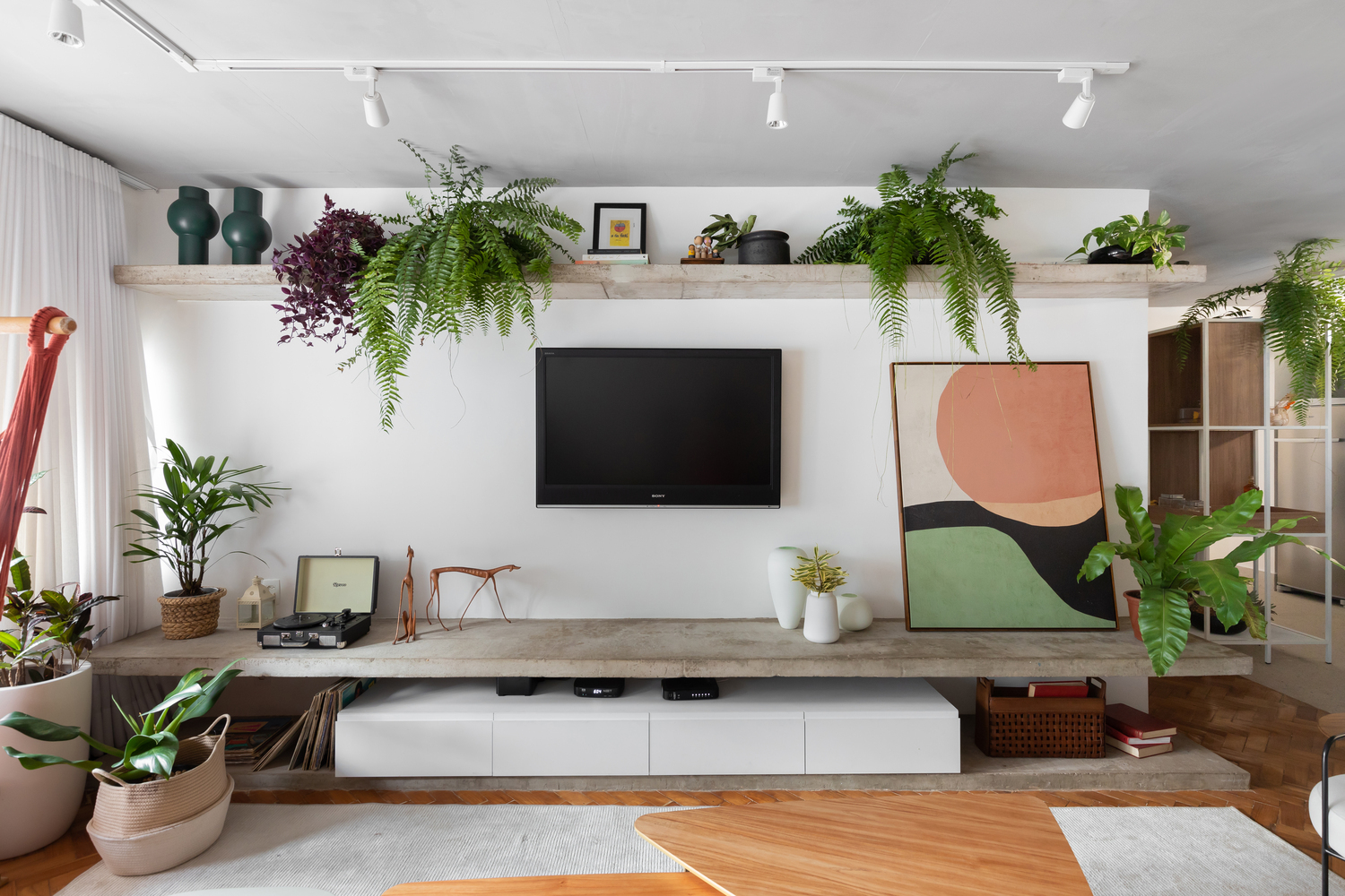 prateleira para decoração de sala