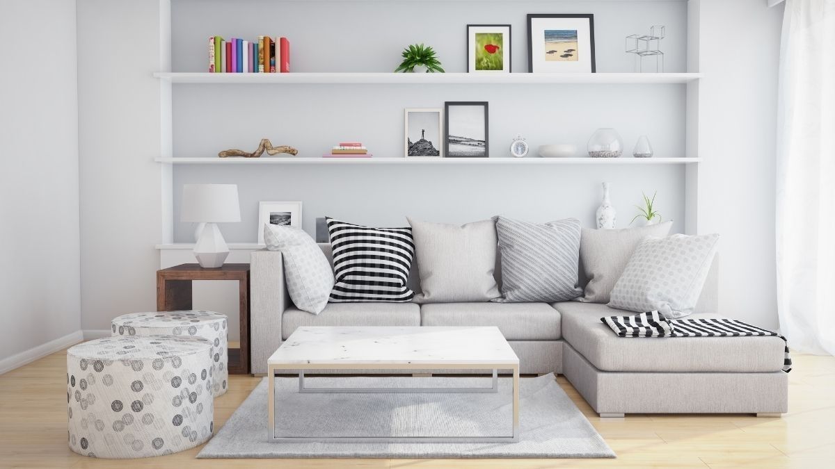 prateleira para decoração de sala