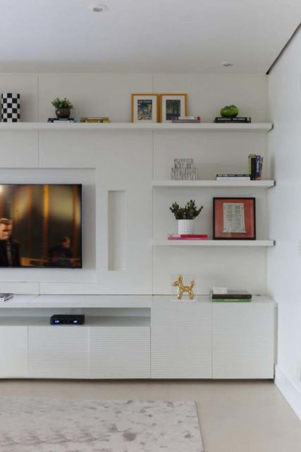 prateleira para decoração de sala