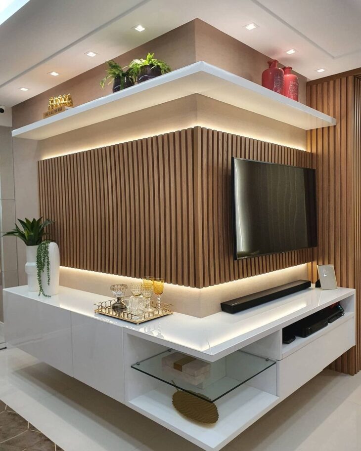 prateleira para decoração de sala