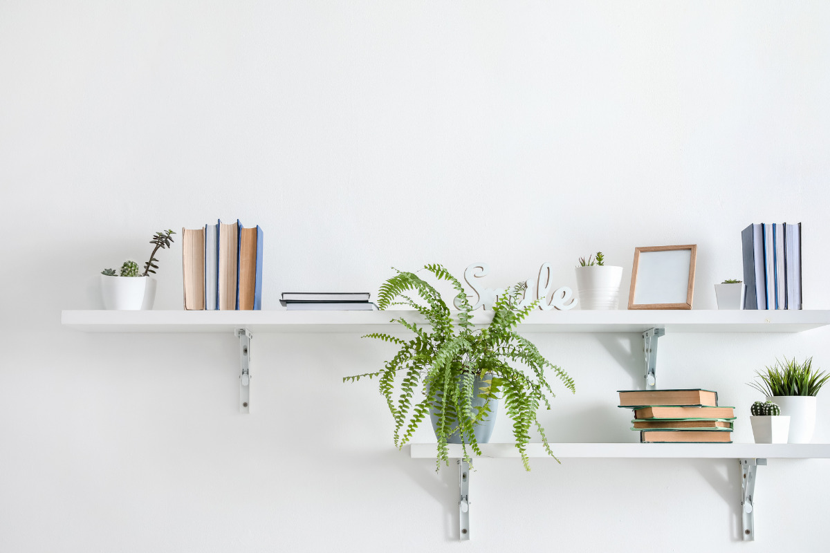 prateleira para decoração de sala