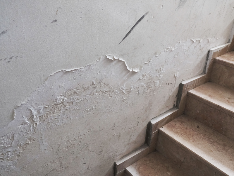 problemas com pintura emborrachada