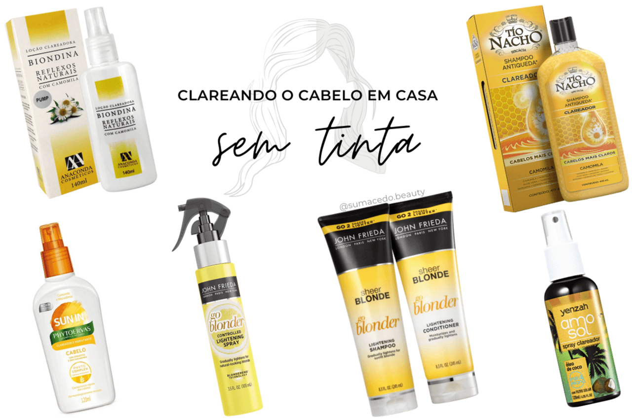 Clareador de cabelo: mitos e verdades