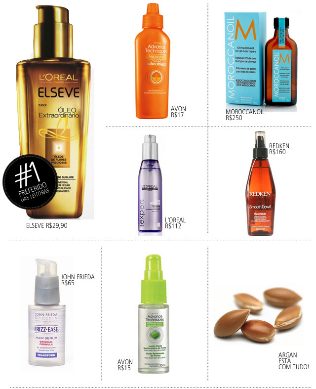 produtos anti frizz