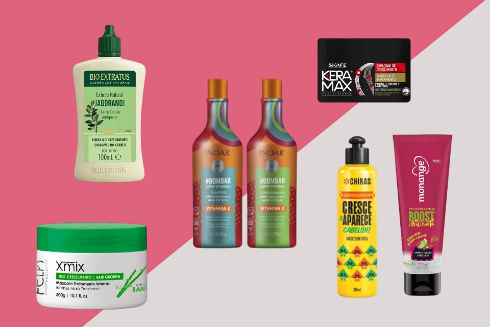 melhores produtos baratos para cabelo crescer lista