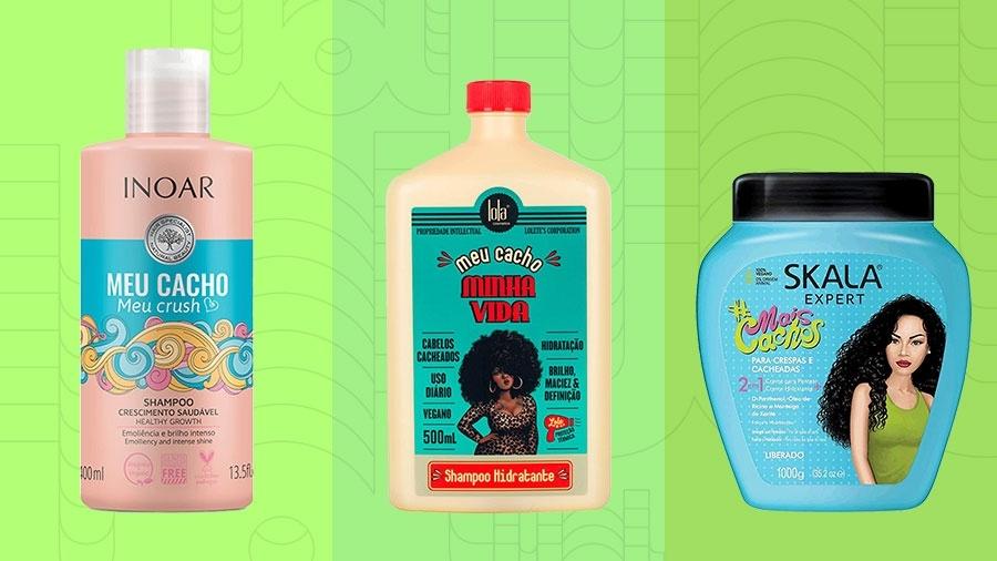 produtos para definição de cachos
