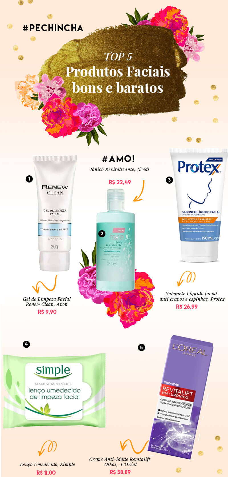 produtos de skincare baratos e bons