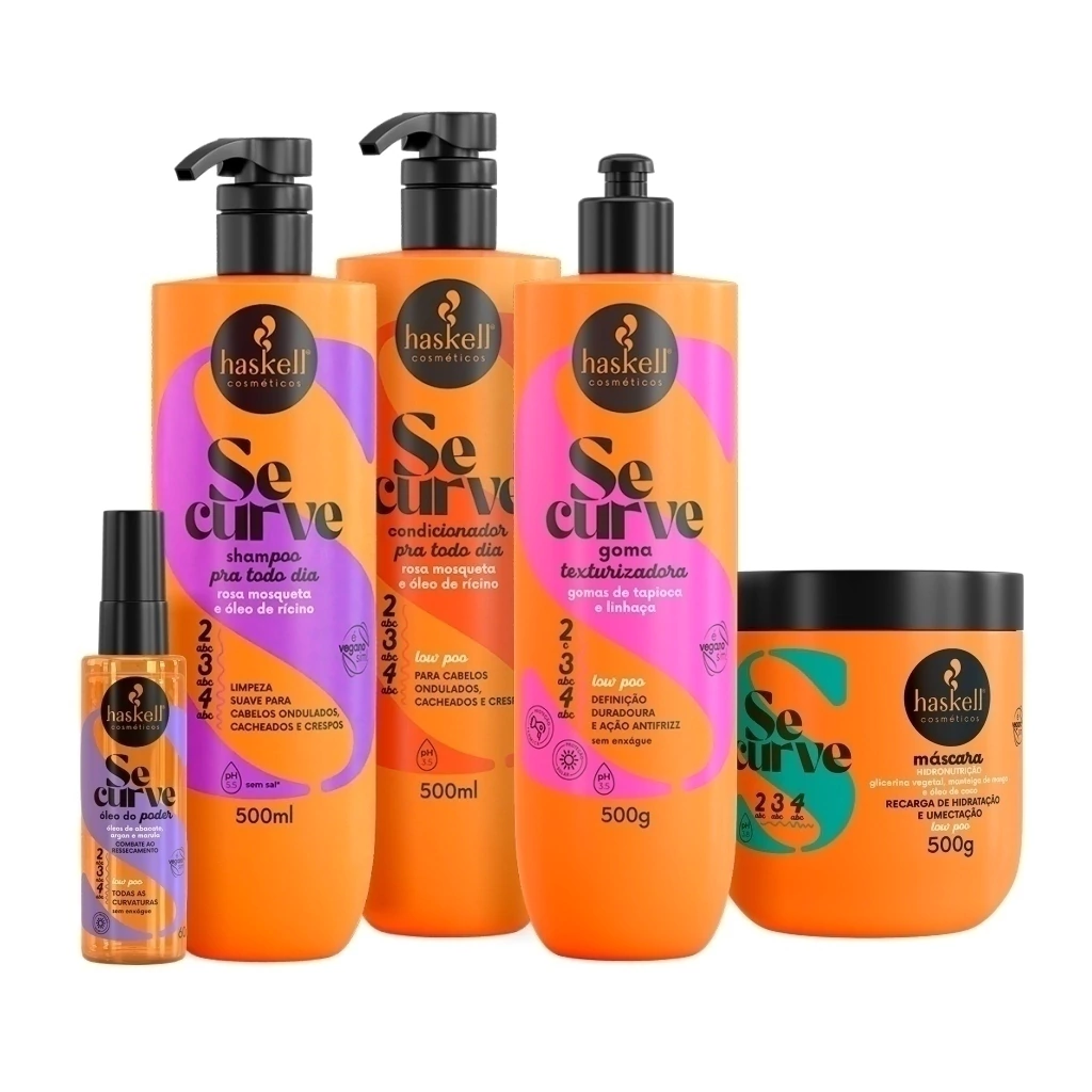 produtos para cabelos ondulados