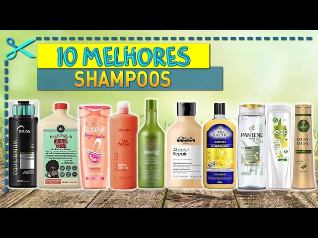 melhor shampoo para cabelos danificados