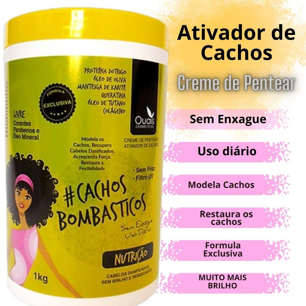 melhor creme para definir cachos