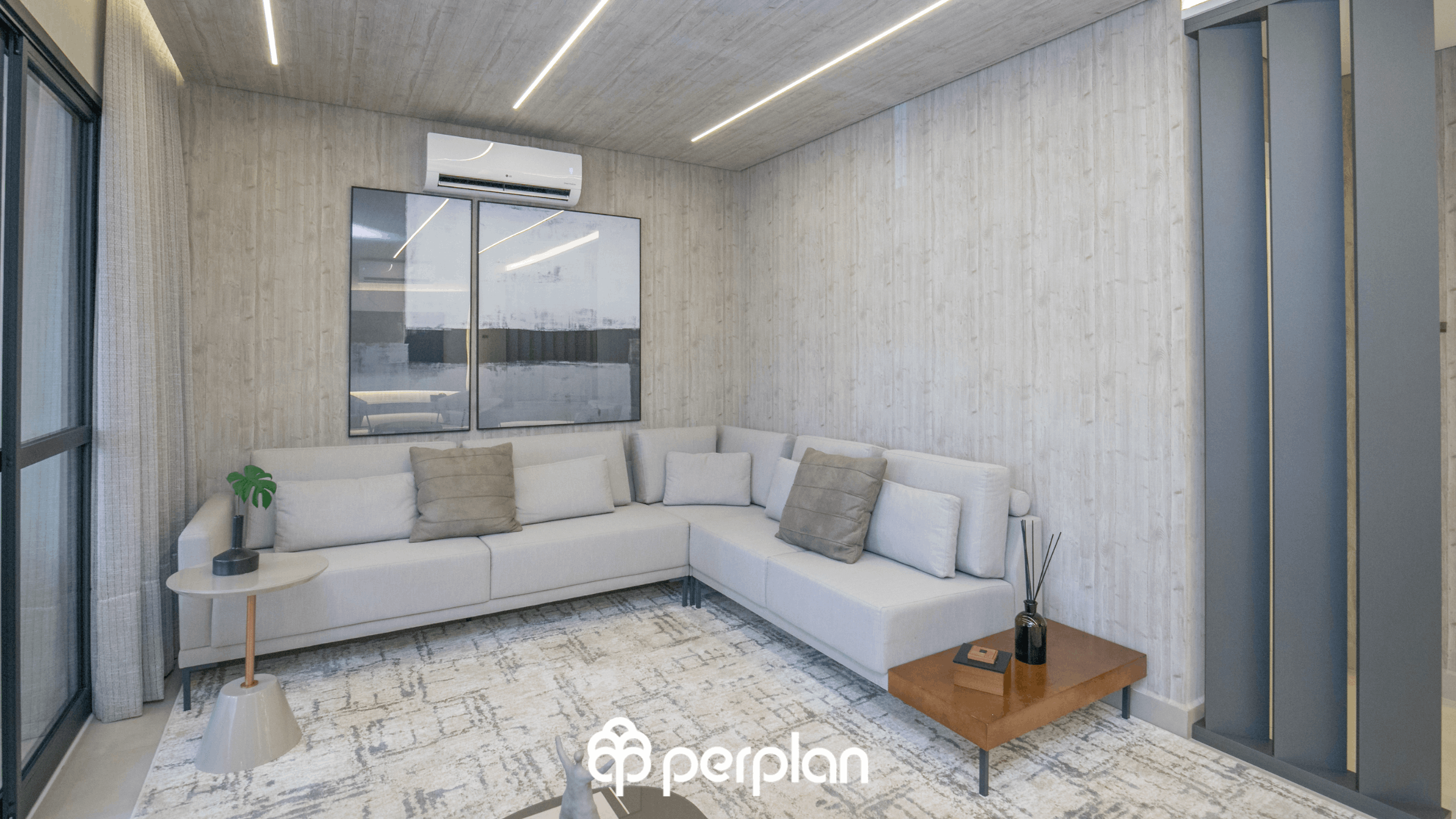 ideias criativas para parede de sala com ceramica