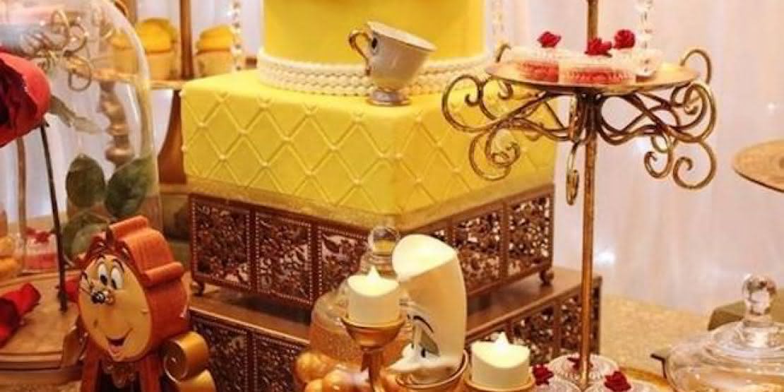 quanto custa decoração bela e a fera 15 anos