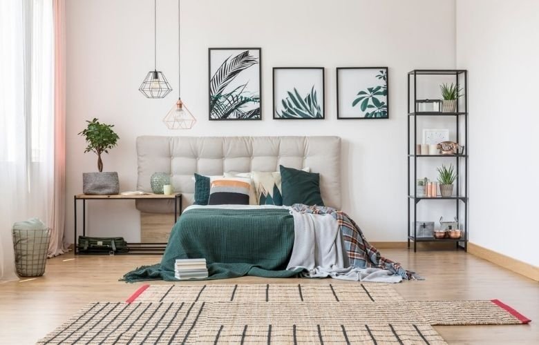 ideias decoração quarto rústico simples e barato