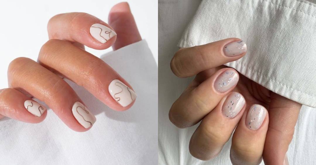 ideias de esmaltação em gel para unhas curtas