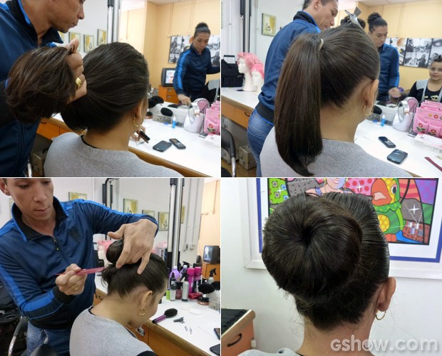 ideias de coques elegantes para festas