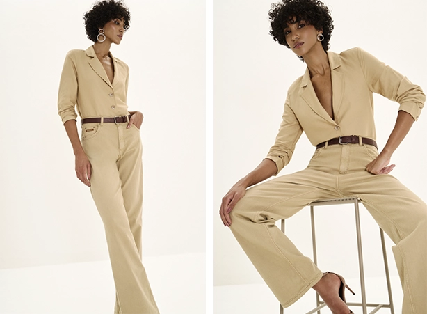 quanto custa montar um look completo com calça bege