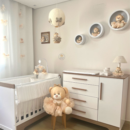 quarto de bebê feminino