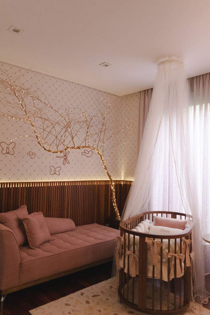 quarto de bebê feminino