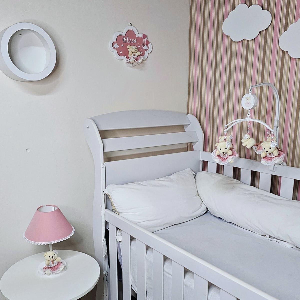 quarto de bebê feminino
