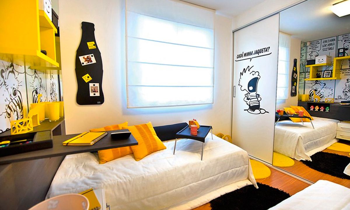 As Melhores Cores para Ampliar seu Quarto Pequeno