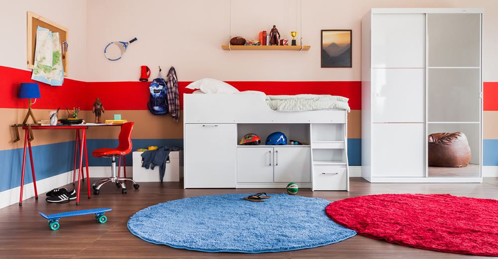 Quarto Infantil Pequeno: Soluções Inteligentes com Móveis Multifuncionais