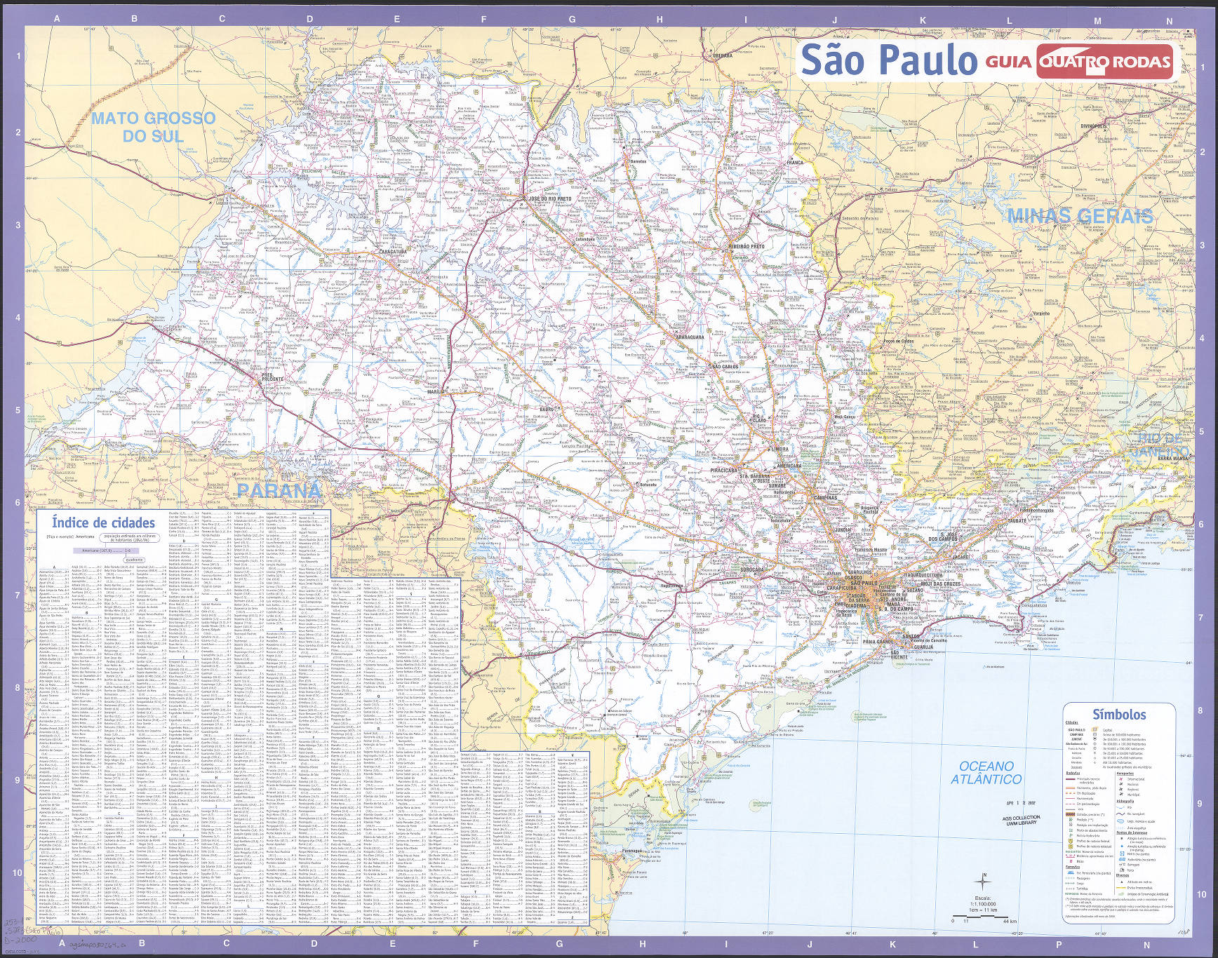 quatro rodas mapas