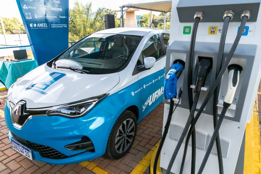 recarga rápida de carros elétricos