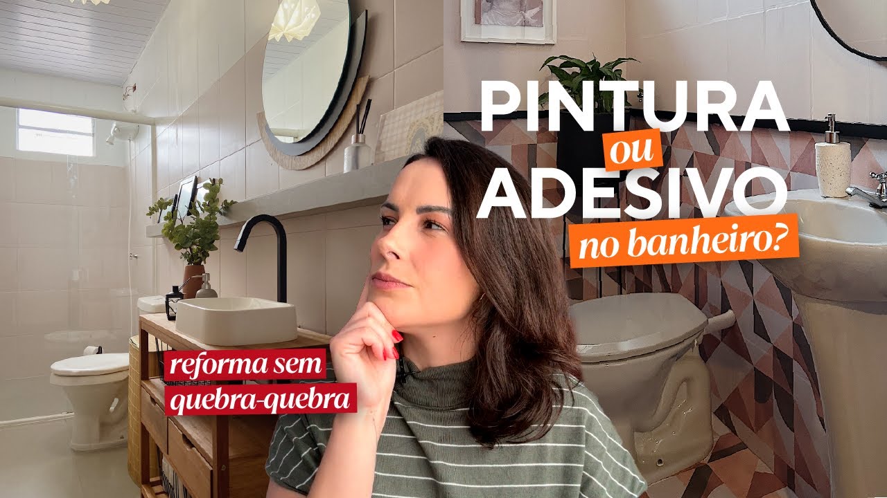 reforma de banheiro sem quebra-quebra