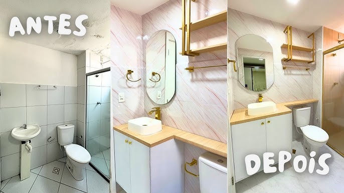 reforma de banheiro sem quebra-quebra