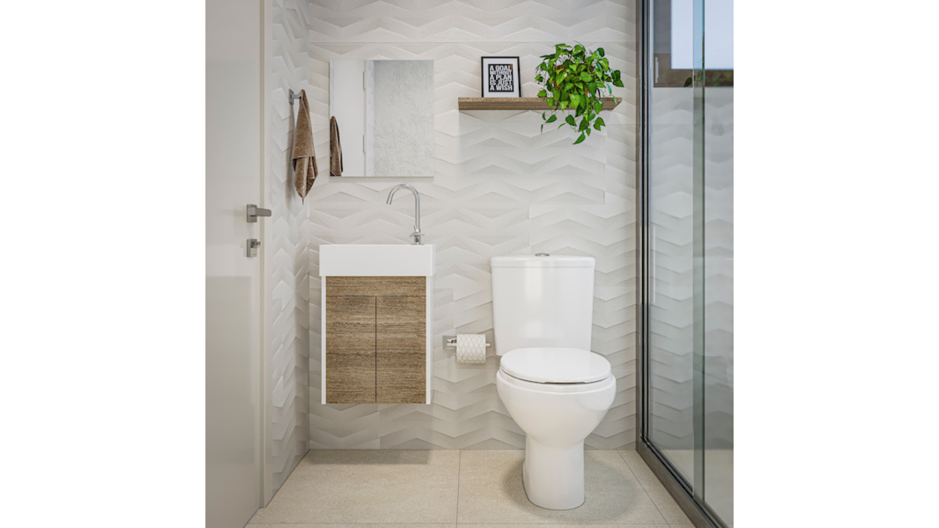 reforma de banheiro sem quebra-quebra