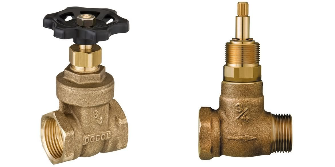 registro de gaveta ou pressão