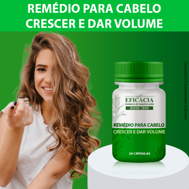 remedio para crescer cabelo