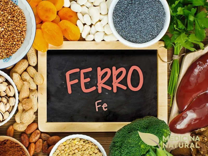 remédios naturais para deficiência de ferro